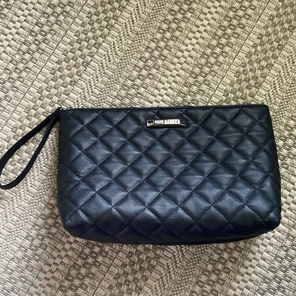 Steve Madden Large Quilted Leather Clutch - Picture 2 of 6
